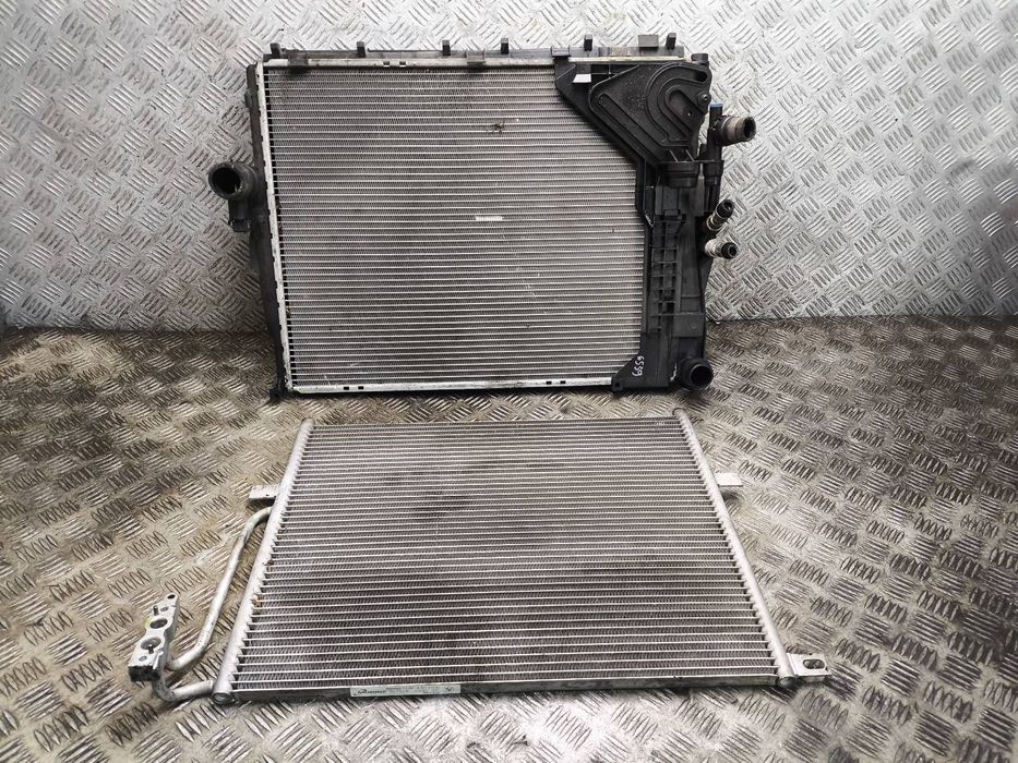 CHŁODNICA WODY + KLIMATYZACJI BMW E46 318i 1.8 16V N42 N46 8377614 1436241