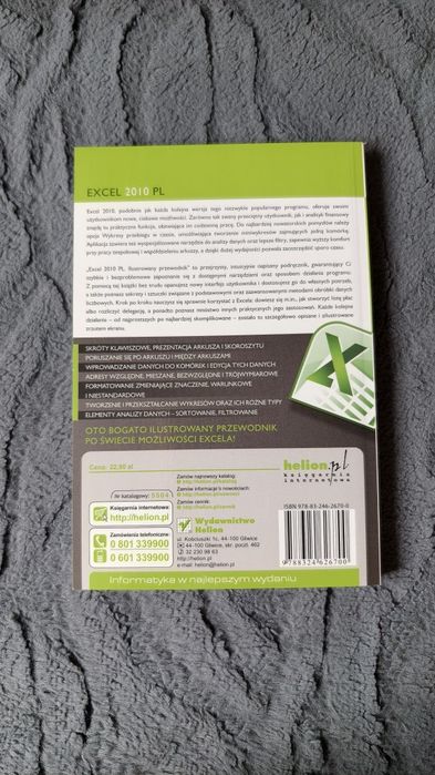 Helion Excel 2010 PL podręcznik książka przewodnik