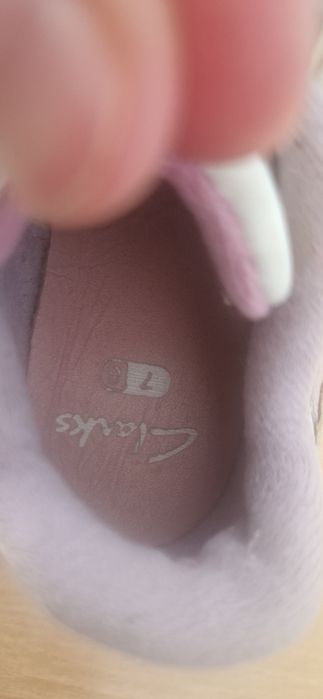 Clarks świecące adidaski rozmiar 7