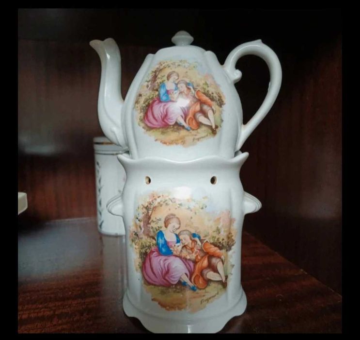 Bule com rechaud Philippe Deshoulieres  Edition Lourioux