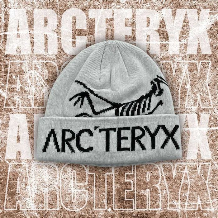 Мужская шапка Arcteryx polo Nike stone island, Наложка