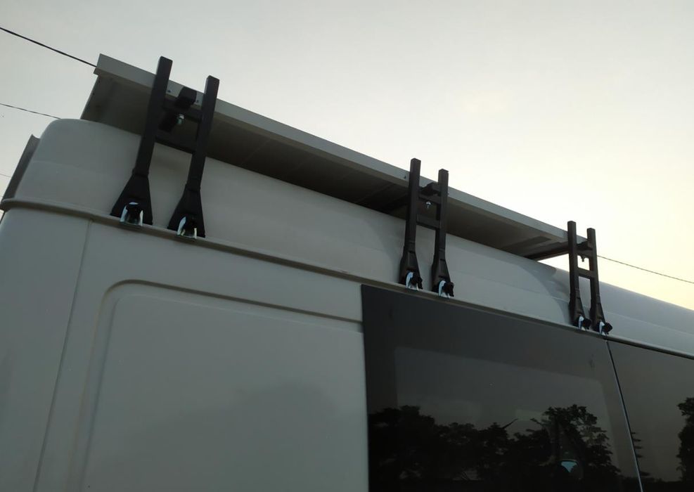 Перекладины на среднюю крышу для авто Mercedes sprinter , VW LT