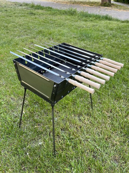 Мангал Grill walizka Mangal skladany na 8 szampurow .