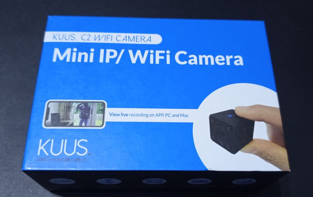 Mini kamera szpiegowska wifi KUUS