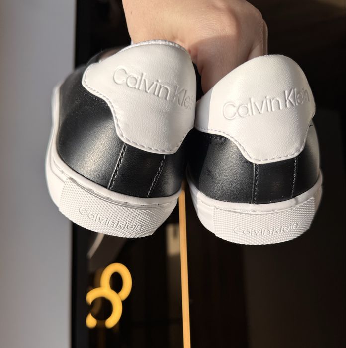 Жіночі чорні кеди оригінал Calvin Klein 25,5 см.устілка 39 розмір