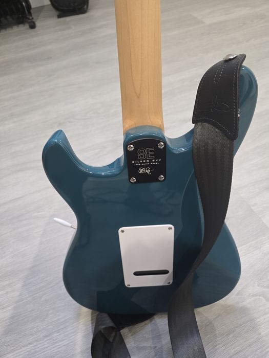 PRS SE Silver Sky - Nylon Blue