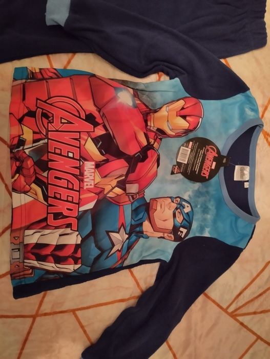 Pijama polar da marvel