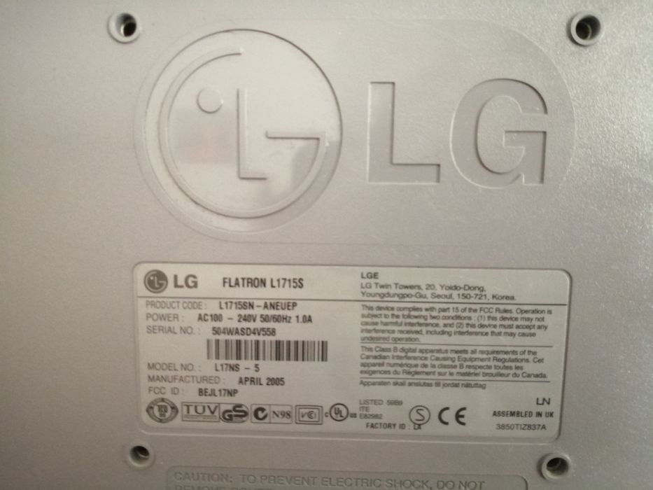 Monitor LG impecável