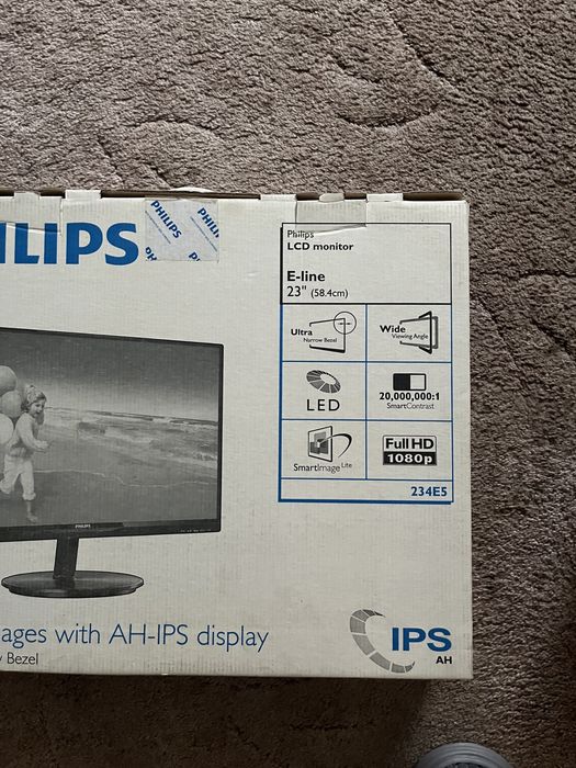 Монітор 23" FullHD  Philips 234E IPS