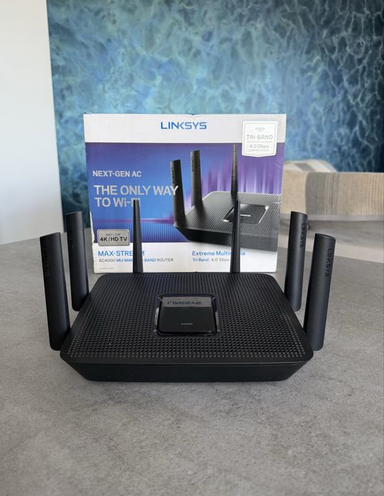 Роутер Linksys EA9300 Max-Stream AC4000 MU-MIMO
