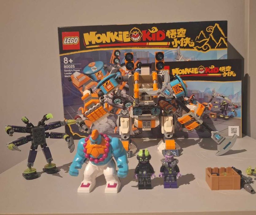 LEGO 80025 Monkie Kid - Mocarny mech Sandy’ego