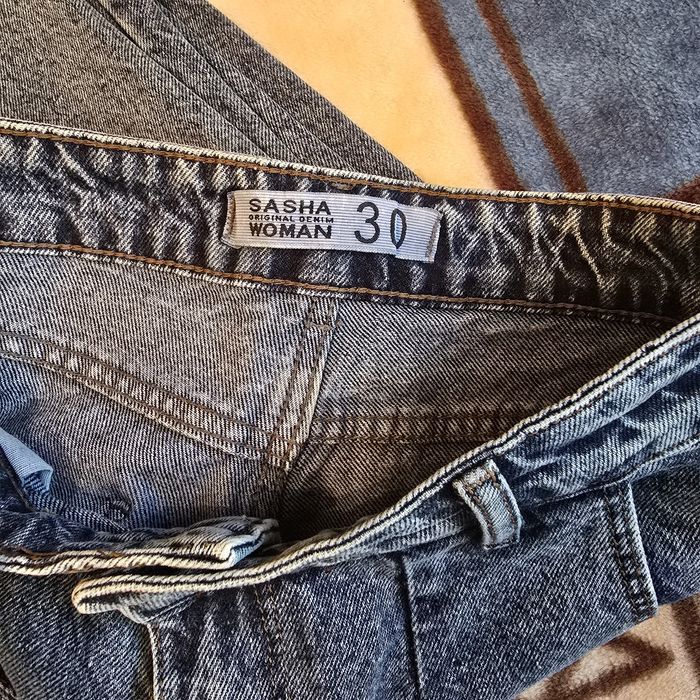 Джинси жіночі Sasha Original Denim Woman Mom, 30 розмір