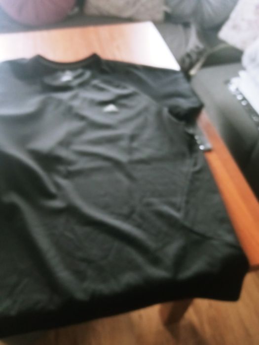 Koszulla czarna adidas sportowa 2 XL metki