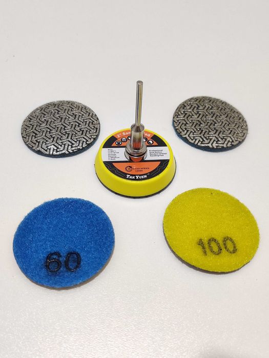 Алмазний шліфувальний круг діаметр 50мм, #60 черепашка, під гравер