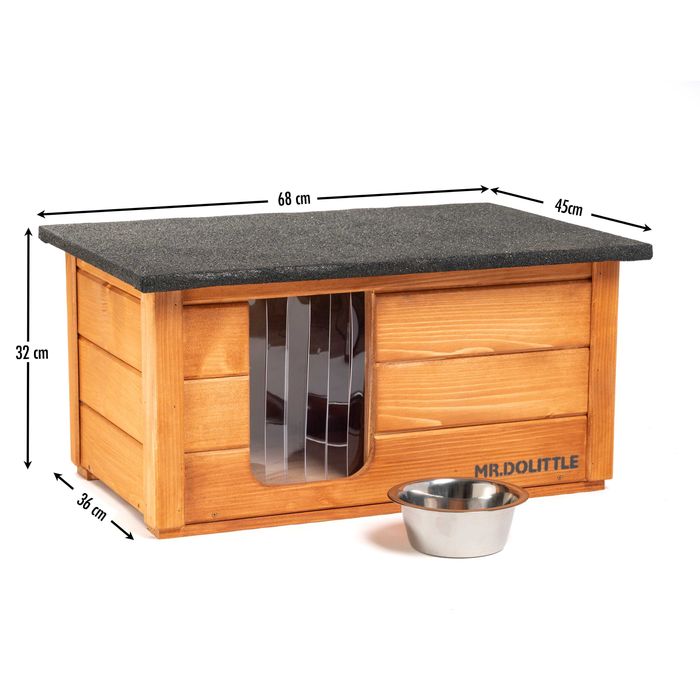 ◼ Buda dla psa kota GRATISY ocieplana drewniana nowa solidna domek