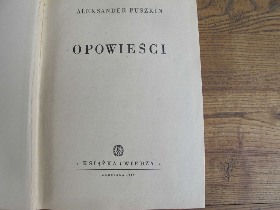 A.Puszkin_OPOWIEŚCI 1949 r.