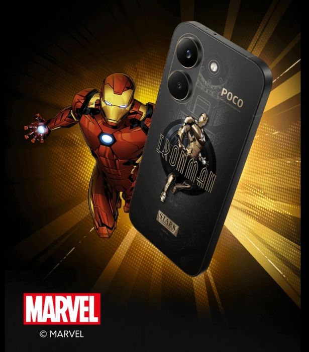 Poco X8 Pro 12/512Gb  Iron Man z ładowarką 100w