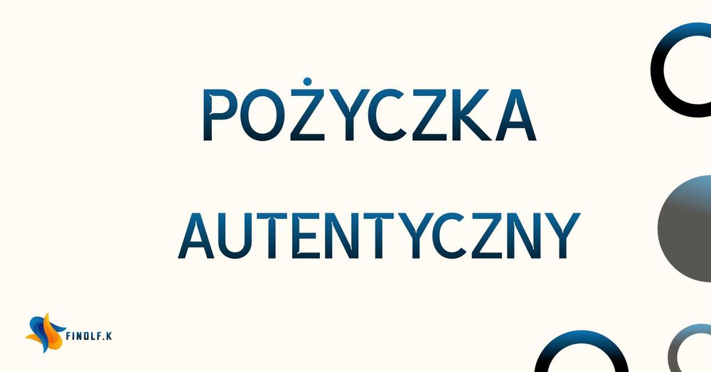 Autentyczna prywatna pożyczka online