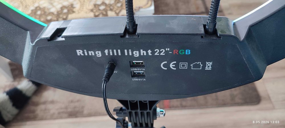 Lampa pierścieniowa statyw ring fill light 22-rb