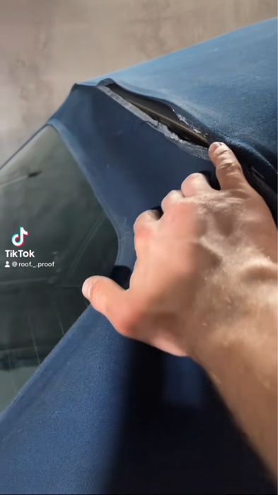 Naprawa dachu golf 3 golf 4 cabrio cabriolet