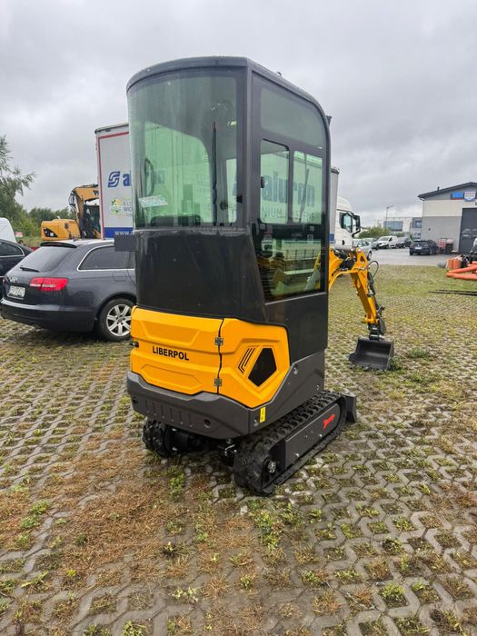 Minikoparka koparka LIBERPOL  1.2 t z kabiną