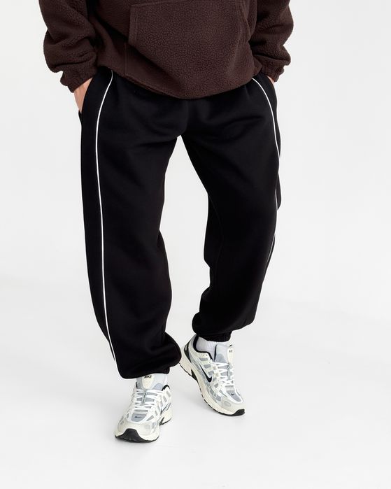 Спортивні штани baggy pants джогери чоловічі брюки фліс sweatpants L