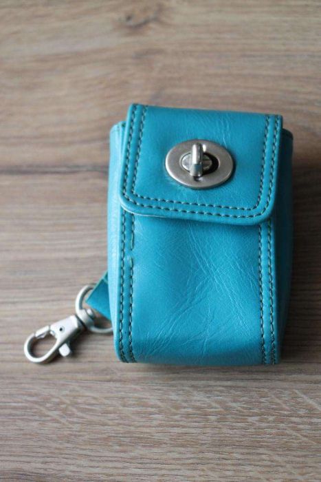 Porta tabaco azul petróleo