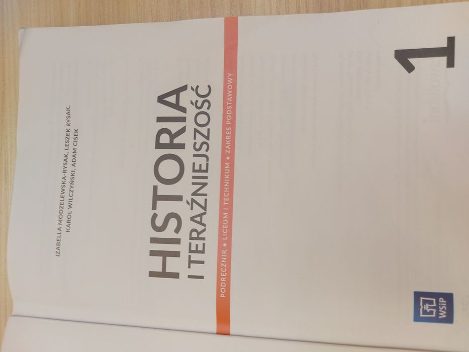 Podręcznik Historia i Teraźniejszość klasa 1