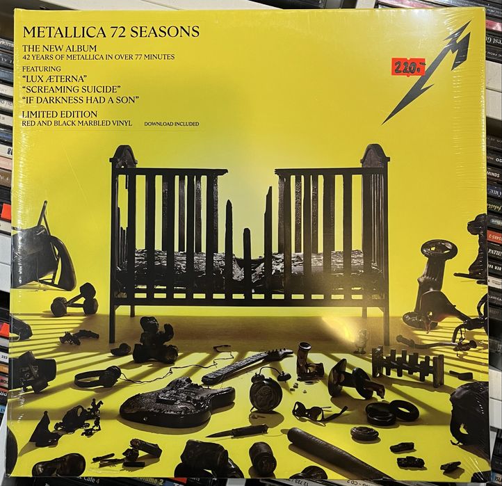Metallica - 72 Seasons (2 x Winyl, Red and Black Madbled, 2023, Nowa)