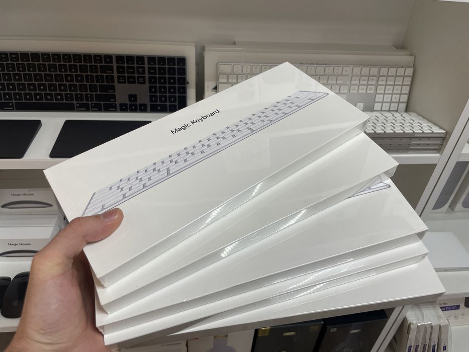 Нова Apple Magic Keyboard 3 Silver MK2A3 2021 lightning МАГАЗИН