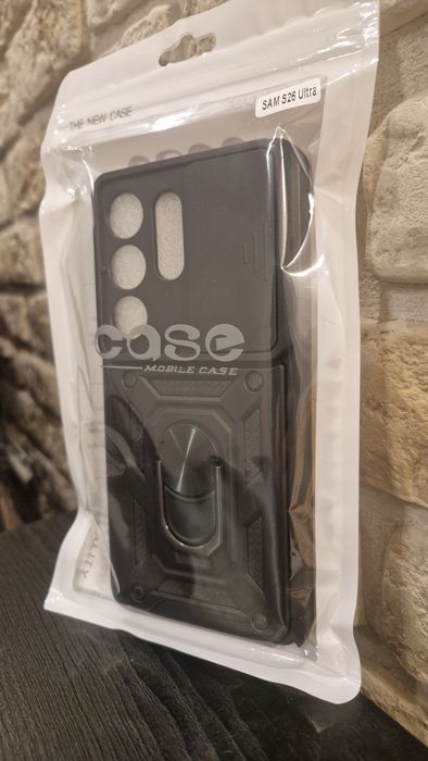 Slide Camera Armor Case do Samsung Galaxy S26 Ultra Czarny