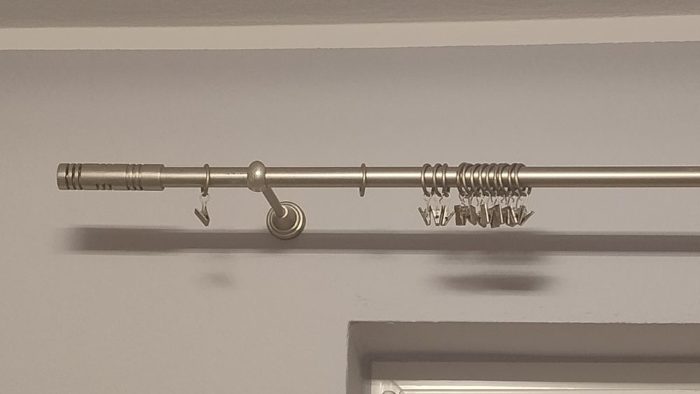 Karnisz ze stali nierdzewnej