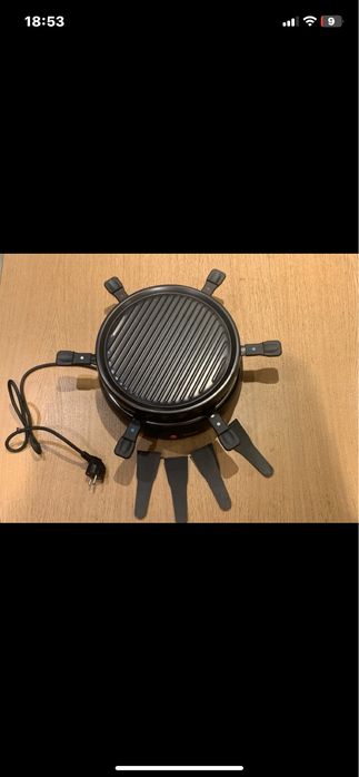 Grelhador para raclette