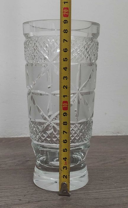Ваза кришталь (19.5 х 9.5 см)