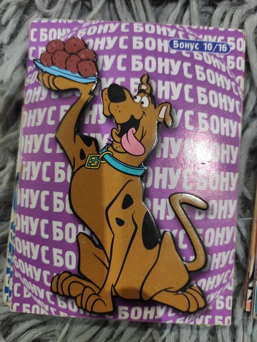 Редкие карточки Скуби-ду