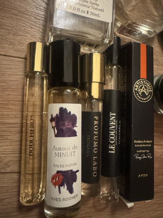Duży zestaw perfum kosmetyki gratis