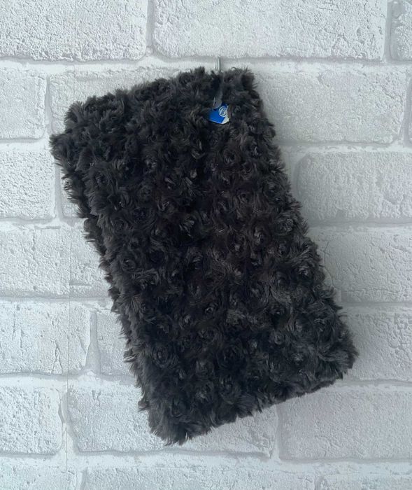 Czarny komin zimowy Pepco – baranek, nowy