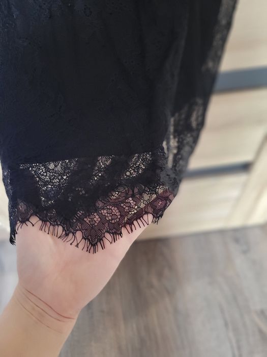 NOWA Koronkowa seksi mała czarna karnawał studniówka  HM