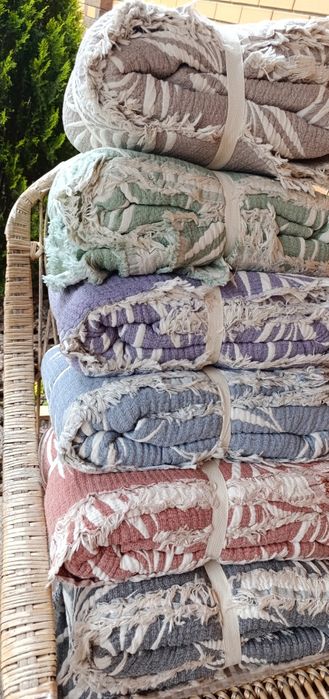 Муслінові покривала-ковдри-пледи. 2кг. 200х220см. Туреччина.