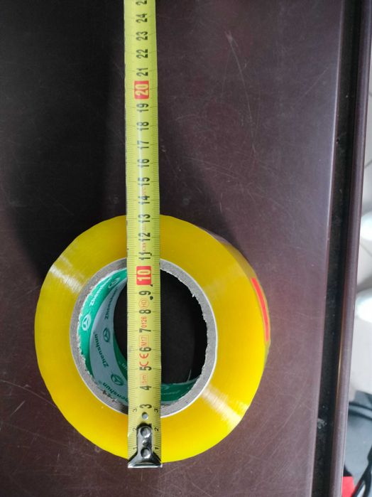 Cały karton taśmy pakowej 48 sztuk 200 metrów 180 yardów mocny klej