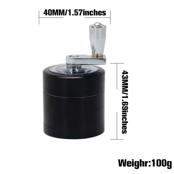 Grinder Triturador Moinho Especiarias Tabaco Novo