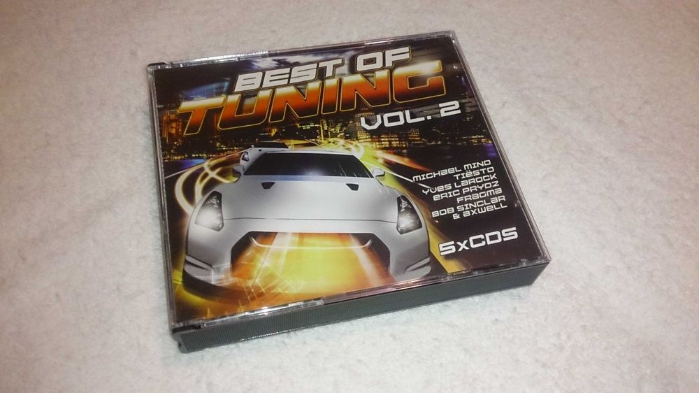 best of tuning vol. 2 (música discoteca) 5 cds