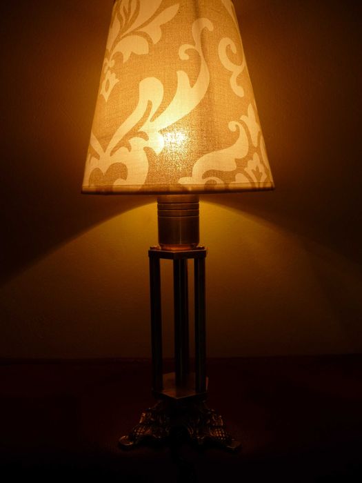 Lampka nocna mosiężna