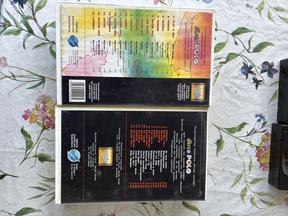 Teledyski disco polokaseta vhs
