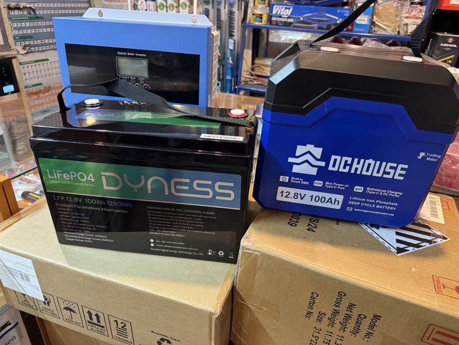 Lifepo4 акумулятор 12v 100Ah ,DYNESS сертифікованний для Німеччини