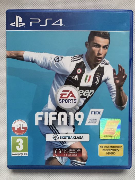 FIFA 19 i FiFA 17 na PS4 Stan Bardzo dobry