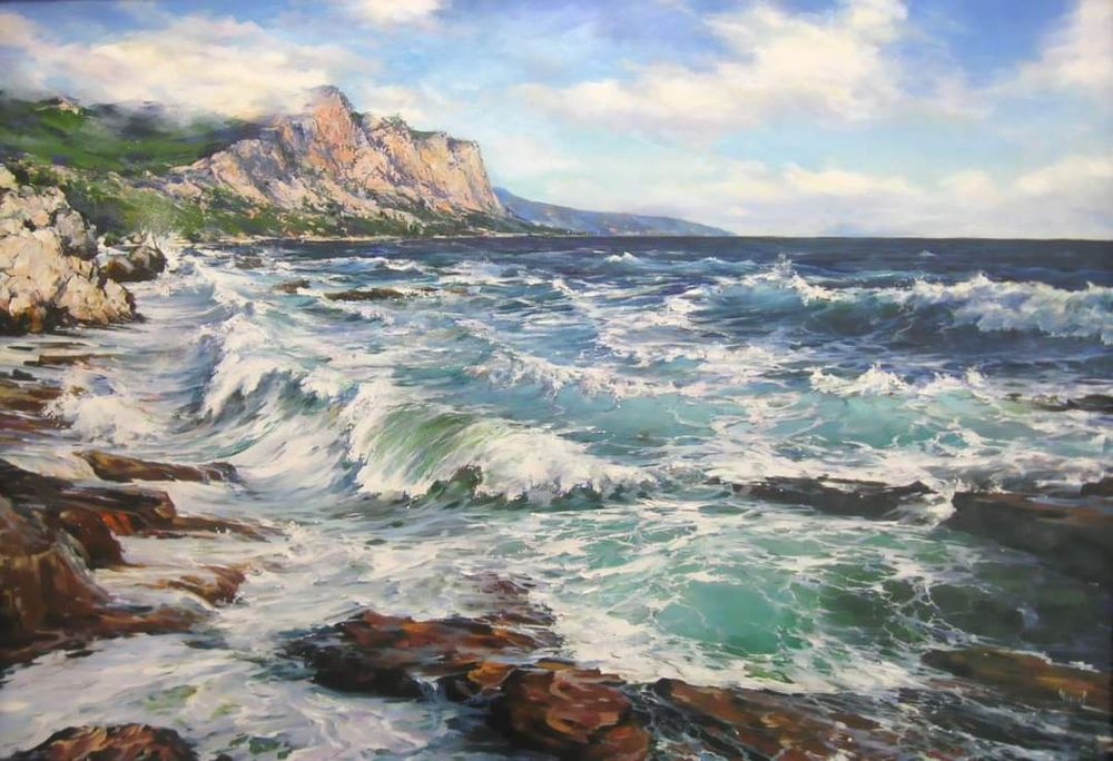 Морські пейзажі в наявності та на замовлення. Художник Іван Чернов