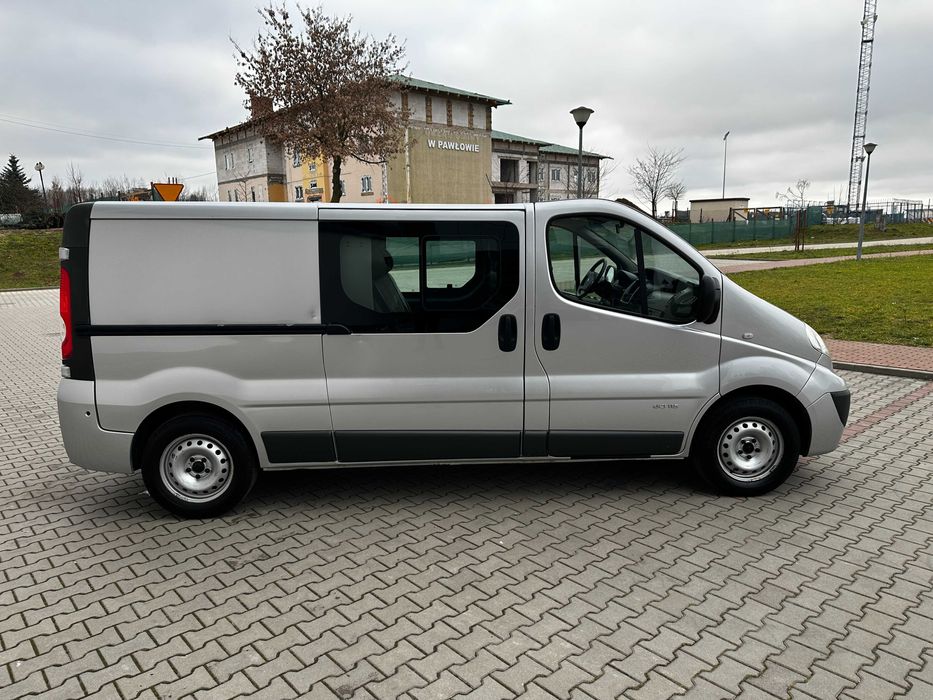 Nissan Primastar Trafic 2.0_Brygadówka_ 5os_Opłacony_195tys km!!