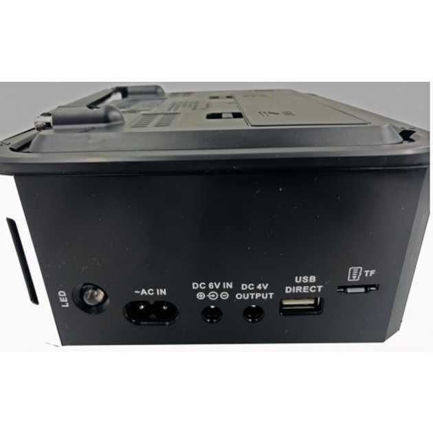 Радиоприемник Golon RX-455S радио с солнечной панелью, USB