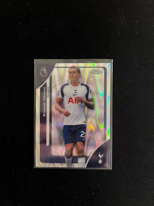 Topps Chrome 2026 – Brennan Johnson Refractor Tottenham